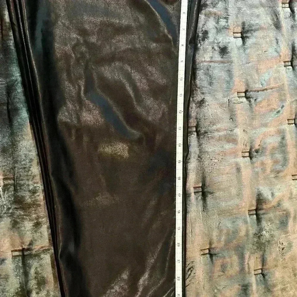 Abercrombie and Fitch Vegan Pants Ladies Size 12/31 Black High Waist Baggy EUC - Picture 6 of 9